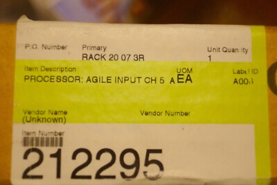 1X new Blonder Tongue SAIP-60-860, Channel 5 AGILE PROCESSOR