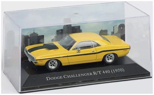 Dodge Challenger + Chevrolet Corvette Sting Ray - 1/43 Model Car