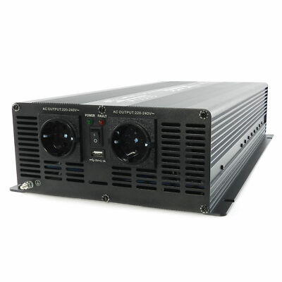 Spannungswandler NM 24V 5000-10000W zu 230V Inverter Wechselrichter Solar USB