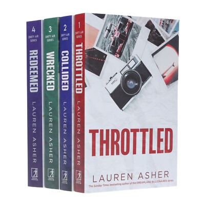 The Dirty Air Series By Lauren Asher:4 Books Collection Set - Fiction -Paperback