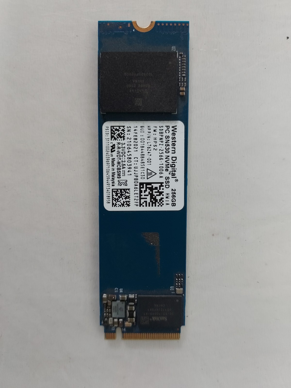 SSD Interno Empowere PC SN530 256GB M.2 2280 PCIe NVMe | Lettura 2400 MB/s | OEM Bulk
