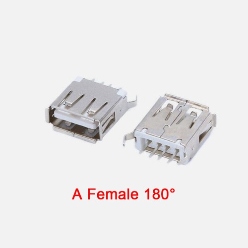 USB Socket A Female / B Female /SMD/DIP/ Dual-layer / Bent/Side Insert/ 90°/180° - Picture 19 of 27