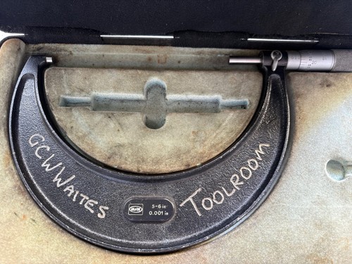 Moore & Wright Micrometer – 5″ – 6″ - Picture 2 of 3