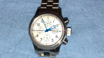 FORTIS B-42 PILOT PROFESSIONAL AUTOMATIC CHONOGRAPH STAINLESS 635.10.12 M
