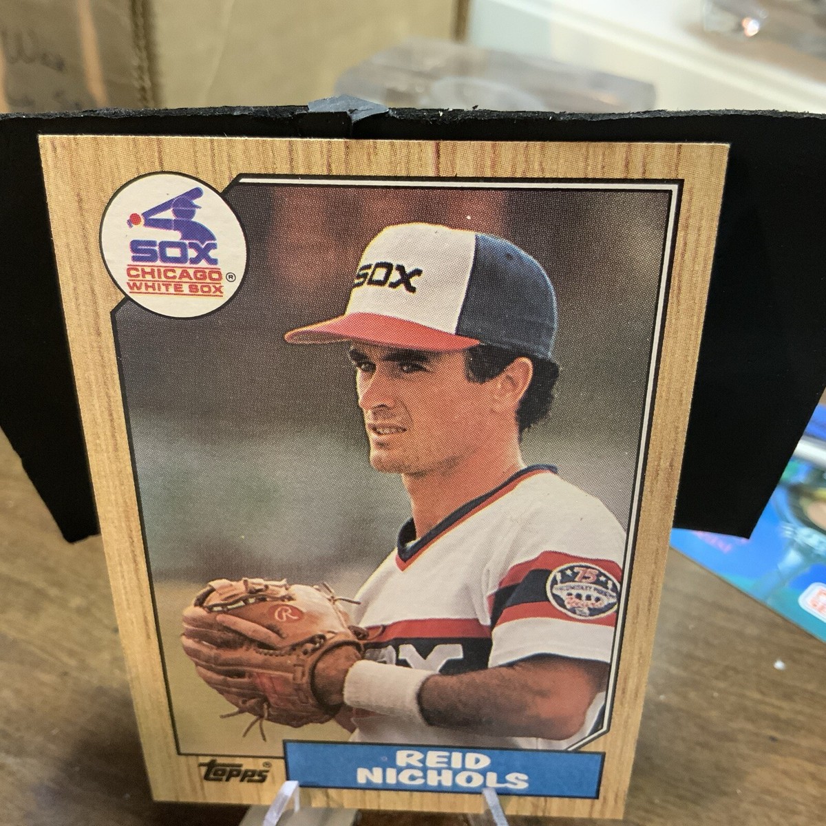 1987 Topps #539 Reid Nichols Chicago White Sox MLB Vintage