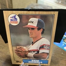 1987 Topps #539 Reid Nichols  Chicago White Sox MLB Vintage Baseball Card
