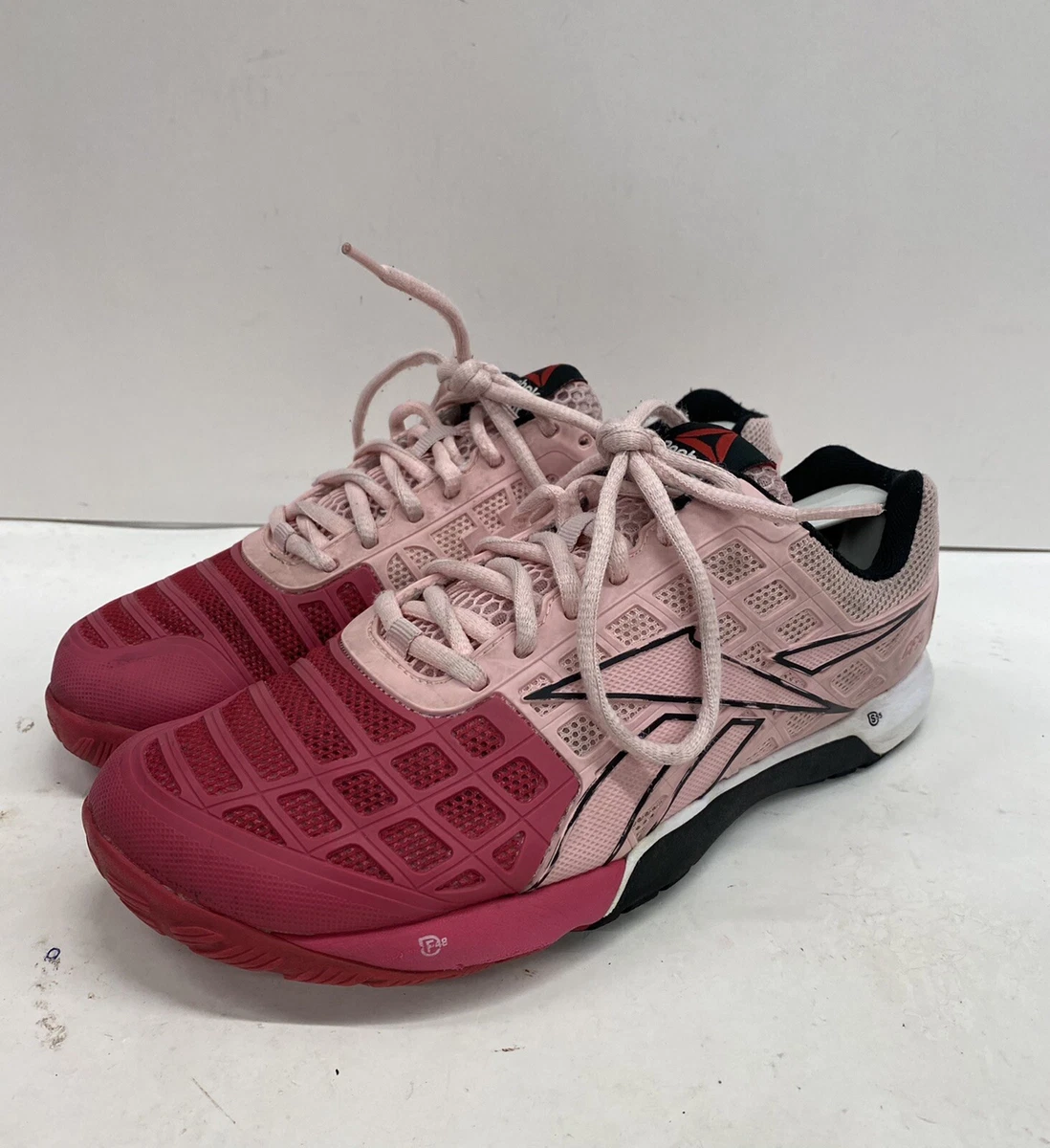 Reebok Crossfit Shoes Women&#039;s Pink Crossfit Gym Training C74 Sneakers eBay