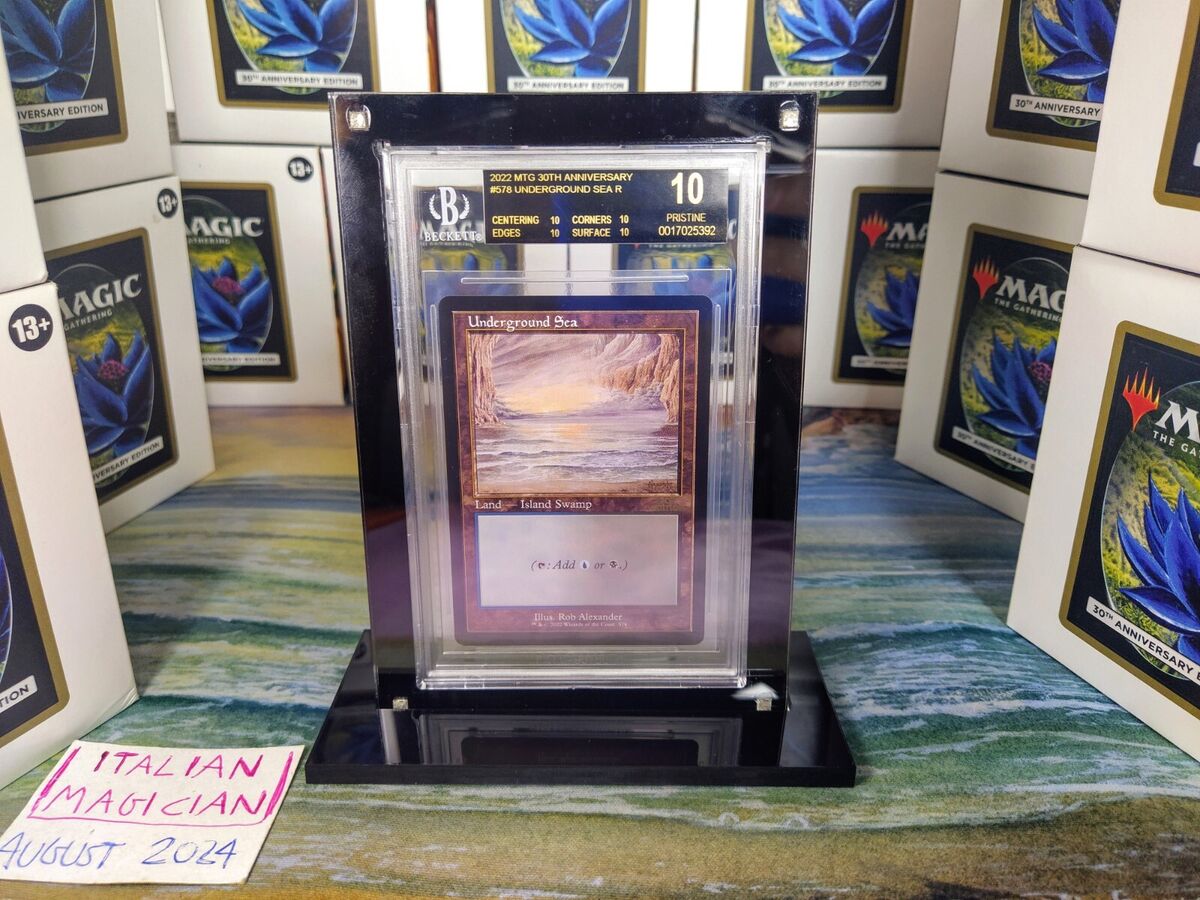 Magic: UNDERGROUND SEA 30th ANNIVERSARY Edition BLACK LABEL Magic: UNDERGROUND SEA 30th ANNIVERSARY Edition BLACK LABEL