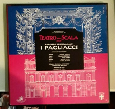 teatro alla scala / mola / von matacic I PAGLIACCI amara / corelli  LP vinyl