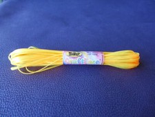 Toner Plastic CraftLace Lacing Transparent Neon Orange 10 Yards 9.1 Meters HK736