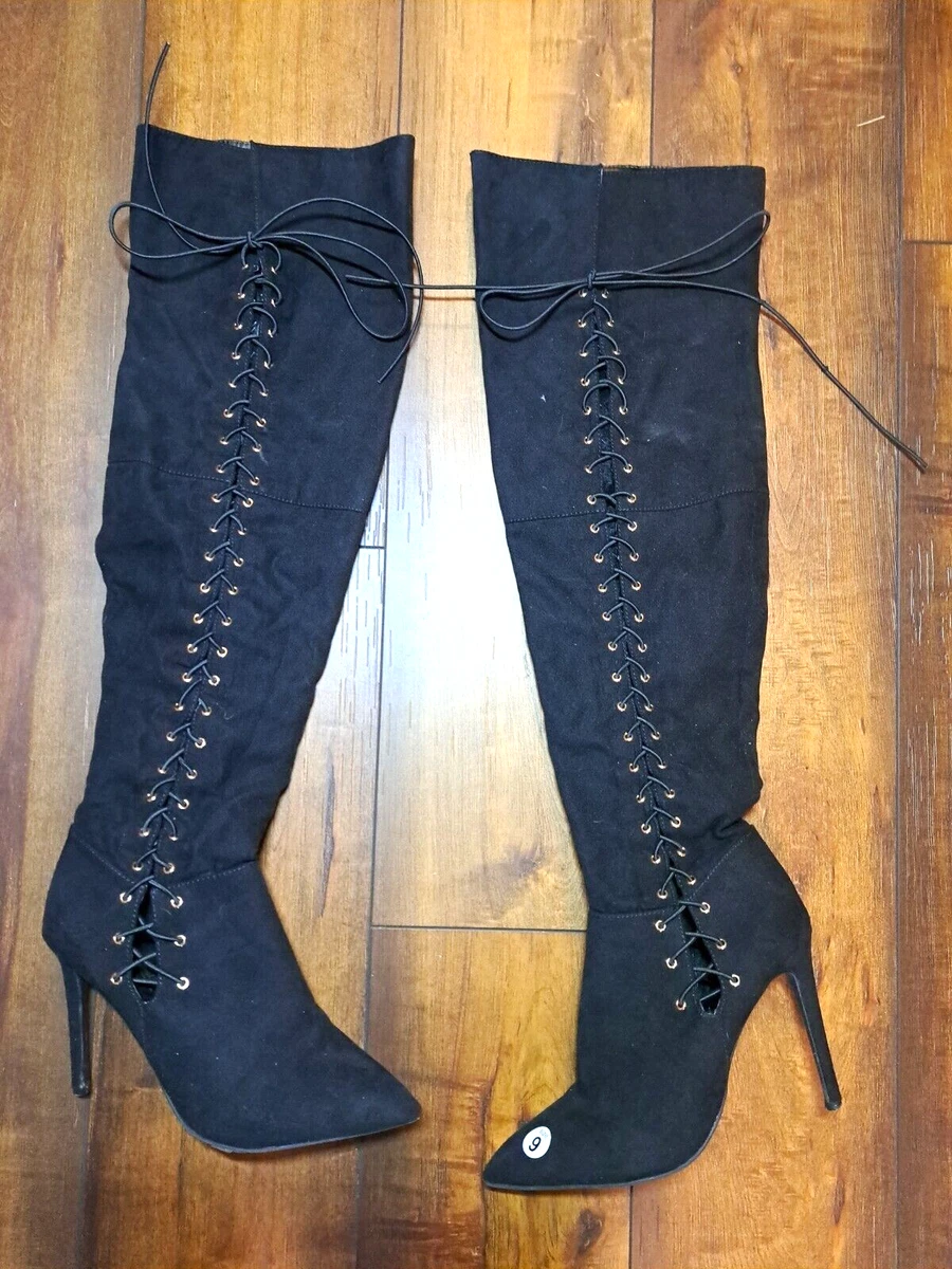Michelle thigh high boots discount