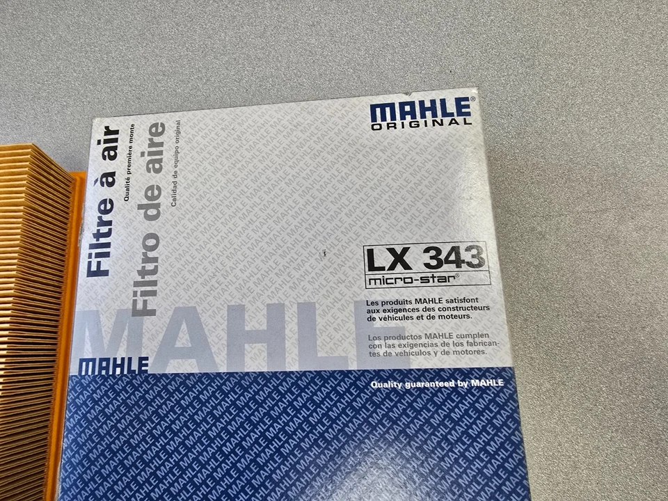 FILTRO DE AIRE BMW MAHLE LX343 GENUINO NUEVO Foto 2 de 4