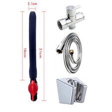Shower Cleansing Kit Vaginal Anal Enema Colon Douche Enema System Colonic Metal