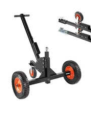 1500lbs 2-in-1 Trailer Dolly 22 and 26 in Adjustable Height 2in Ball with Caster