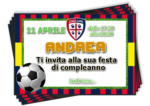 Biglietto Di Auguri Di Compleanno Gli Appassionati Di Calcio - Biggest - Foto 8