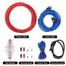 4 Gauge Car Audio Cable Kit Amplifier Install Amp RCA Subwoofer Sub Wiring 2300W