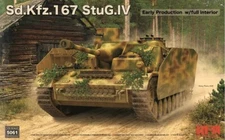 Rye Field 1/35 Sd.Kfz.167 StuG.IV Early Production w/Full Int. #RM-5061📌USA📌