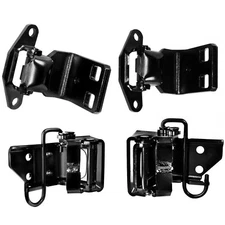 1970 1971 1972 1973 1974 Challenger Door Hinge Upper+Lower+Right+Left Side 4PCS