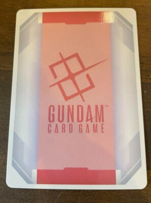 GUNDAM Card Game Beta RP-002 Resource Card (Zechs Marquis