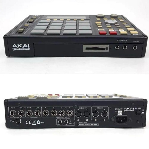 AKAI professional MPC1000 BK Sampling Machine Sampler Music shipping free - Picture 4 of 9