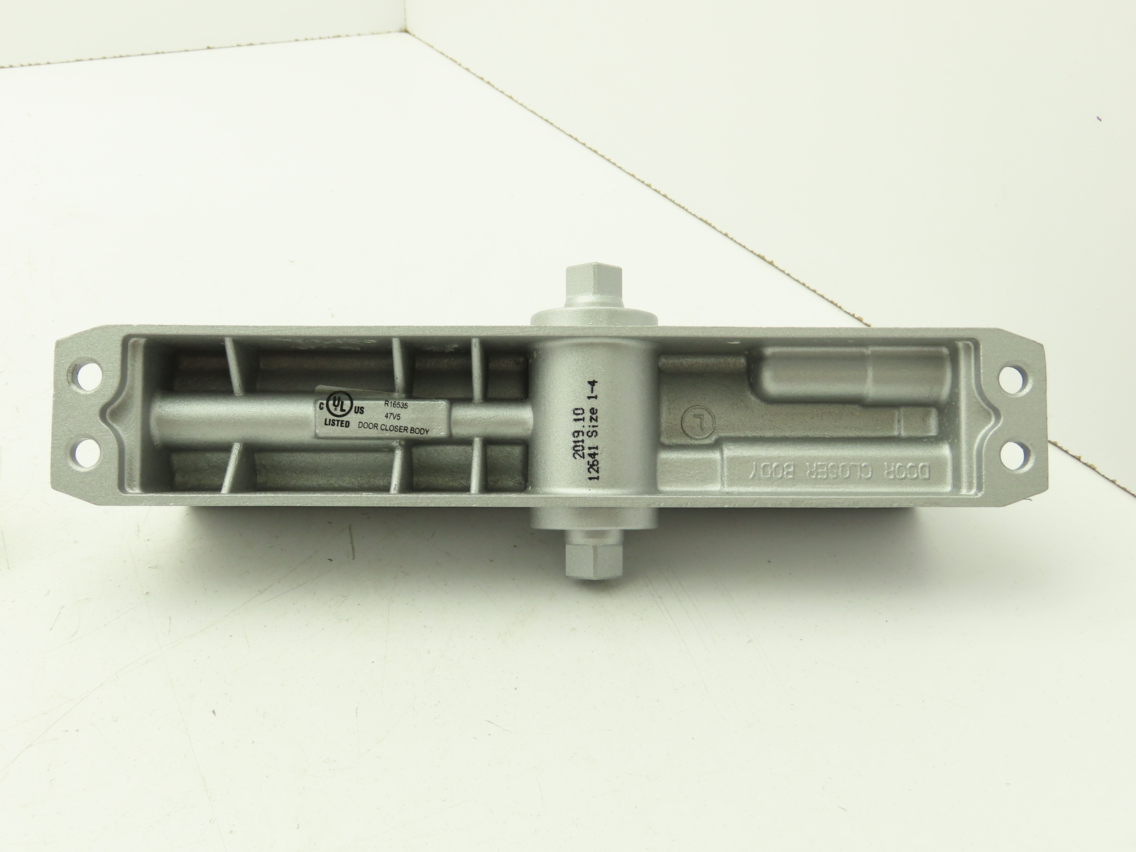 Tell Manufacturing 600 Series Door Closer Size 14 Adjustable Aluminum