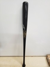 Rhys Hoskins Signed Autographed Louisville Slugger Black Wood Bat - 34 In 29 Oz