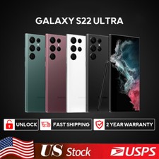 New Samsung Galaxy S22 Ultra 5G S908U 128/256/512GB Factory Unlocked GSM CDMA US