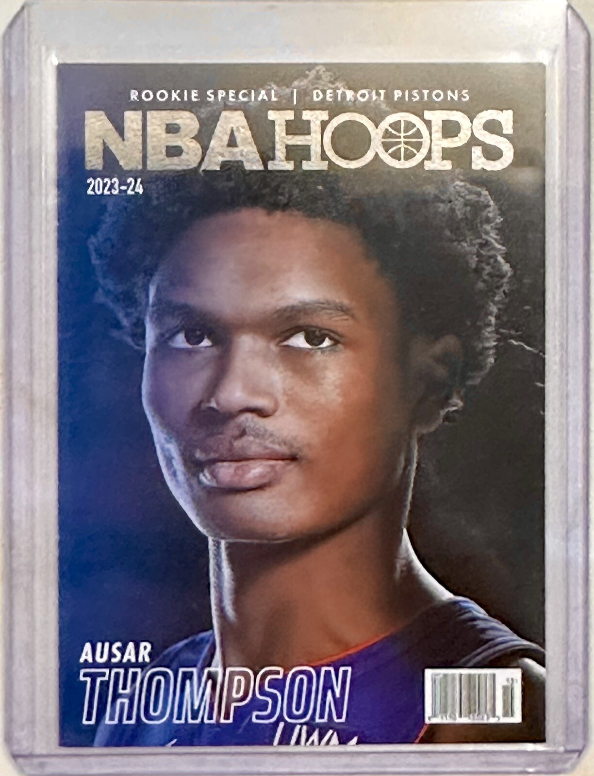 2023-24 Hoops Ausar Thompson Rookie Special Rookie RC Detroit Pistons