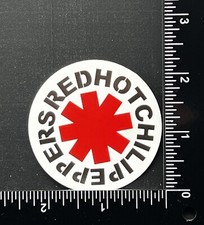 Red Hot Chili Peppers - White Background - Vinyl Sticker - Heavy Duty