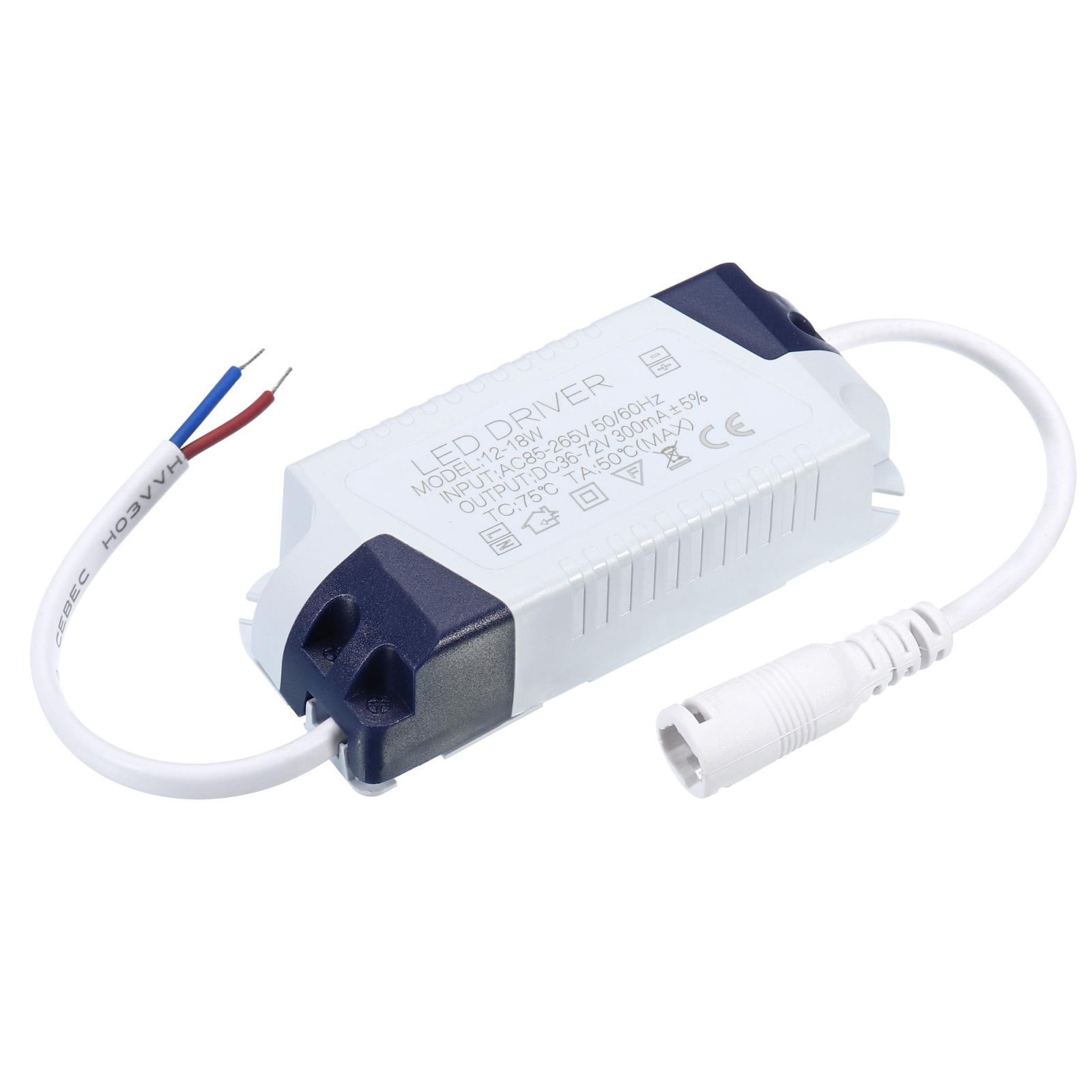 12-18W 300mA LED Driver AC 85-265V Output 36-72V DC Female Connector ...