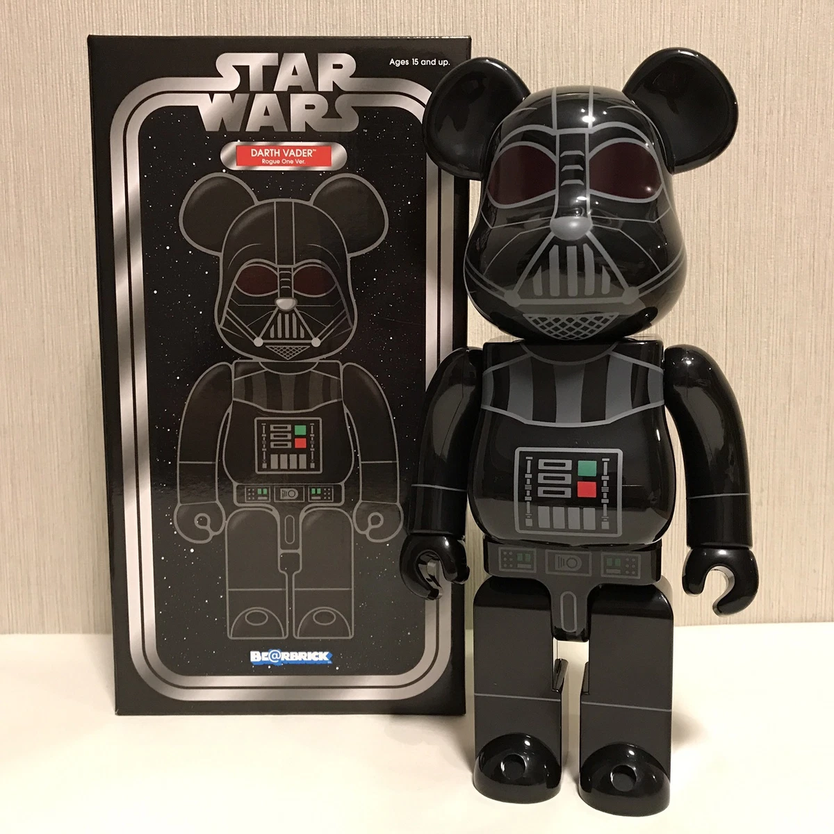 ベアブリック BE@RBRICK 400% ダースベーダーCHROME Ver.