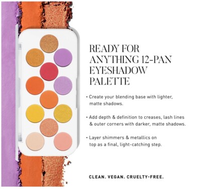 Morphe 2 Ready For Anything Social Butterfly 12 Pan Lidschatten Palette