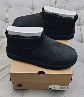 UGG australia / Classic Ultra Mini/ショートブーツ/25cm/ブラック/スウェード/1116109// s-l400.jpg