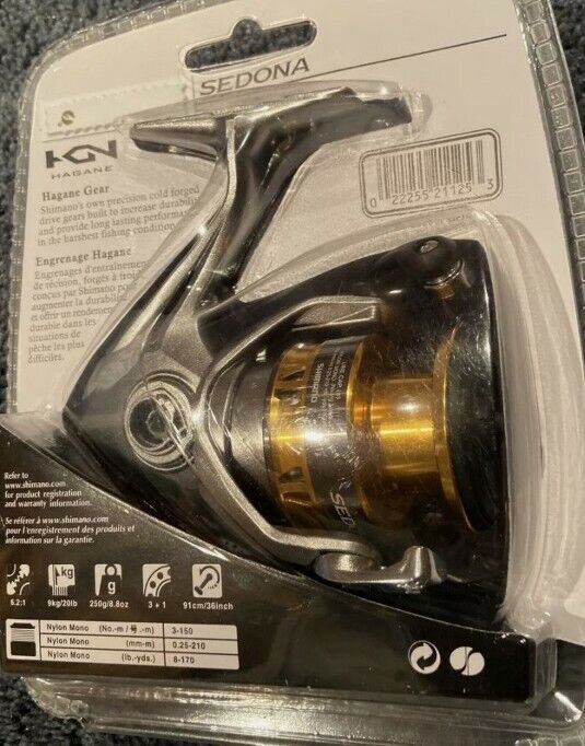 Shimano Sedona C3000HG Spinning Reel* NEW* in Clam Pack | eBay Shimano Sedona C3000HG Spinning Reel* NEW* in Clam Pack | eBay