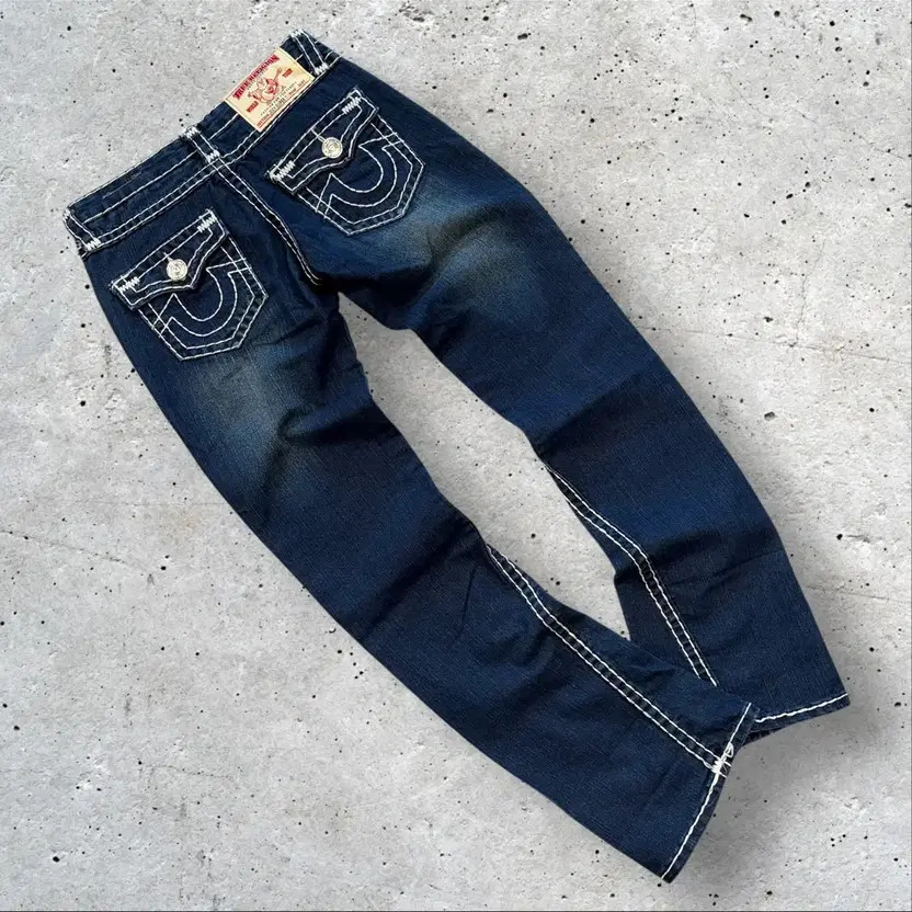 True Religion Joy Super T Denim Pants 28 Waist Blue Jean thumbnail 4