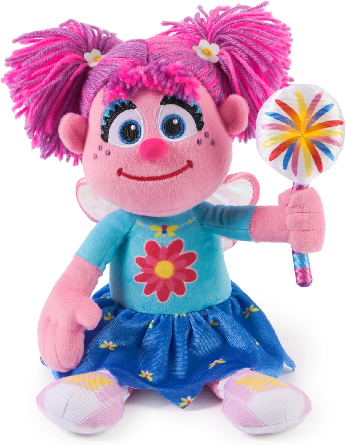 GUND Sesame Street Abby Cadabby Plush with LED Wand, Toddler