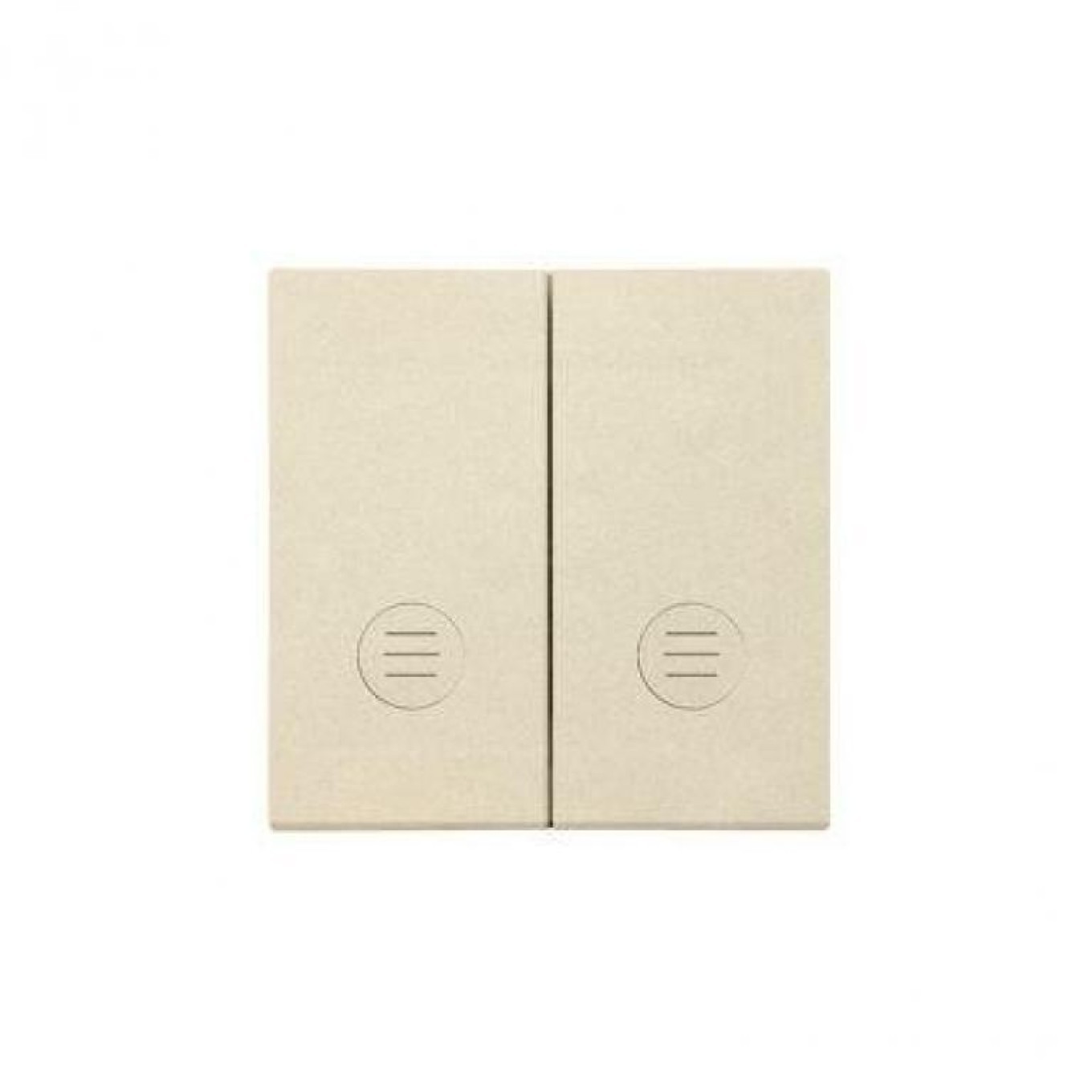 Double Button with Lugs for: SW5L2M Simon 55 TKW5L2/144