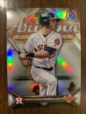 Kyle Tucker 2018 Bowman Chrome #AFL-KT 2017 AFL Fall Stars Houston Astros