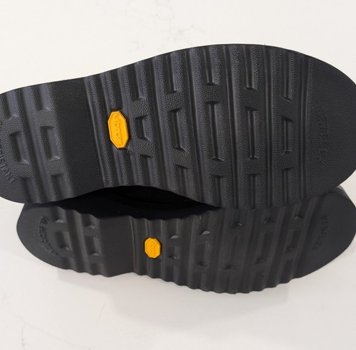OUR LEGACY Chukka Boot 42 Dim Black Velour Suede Vibram Made in Portugal NIB - Picture 5 of 18