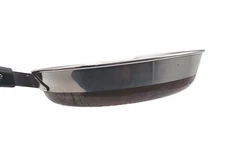 Vtg Revere Ware 10" Skillet Pan NO Lid Stainless Steel 1801 Copper Clad Under Pt