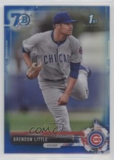 2017 Bowman Draft Chrome Blue Refractor 70th Anniversary /200 Brendon Little 0b3