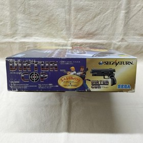 Sega Saturn Virtua Cop Game & Gun Set Used