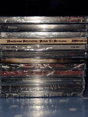 12x Metal Rock CDs Death Grindcore Black Heavy Metal CD Sammlung NEU & OVP!!!