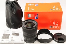  Top Mint Sony FE 20mm f/1.8 G Lens SEL20F18G Wide Angle E-Mount From Japan 27