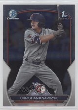 2023 Bowman Draft Chrome Christian Knapczyk #BDC-180 1d8g