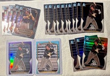 2023 BOWMAN DRAFT CHROME ETHAN SALAS - Purple /250-Sky Blue /499 AND MORE! READ