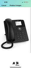 Snom D765 IP Phone - 12 Line Professional IP Phone w/ Stand & Handset NEW in Box