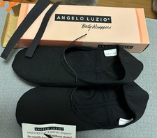NWT Angelo Luzio Body Wrappers Ballet Dance Shoes Black Size 7