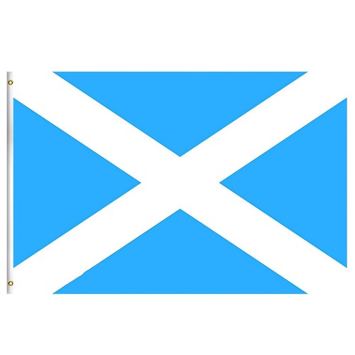 Scotland Flag 5ft x 3ft for World Cup 2026, Large Scottish Saltire Flag with