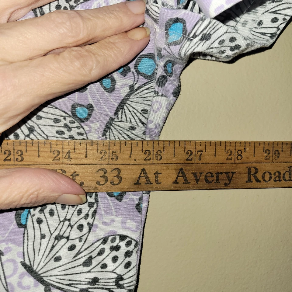 Blusa Médica Floral Mariposa 365 Workwear para Mujer Talla 2XL Foto 3 de 4